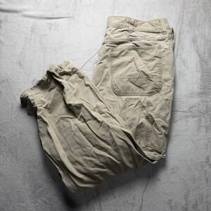 old navy size m Relaxed Fit Work Pants Khaki Men's Size‎ 36x32 Carpenter Style